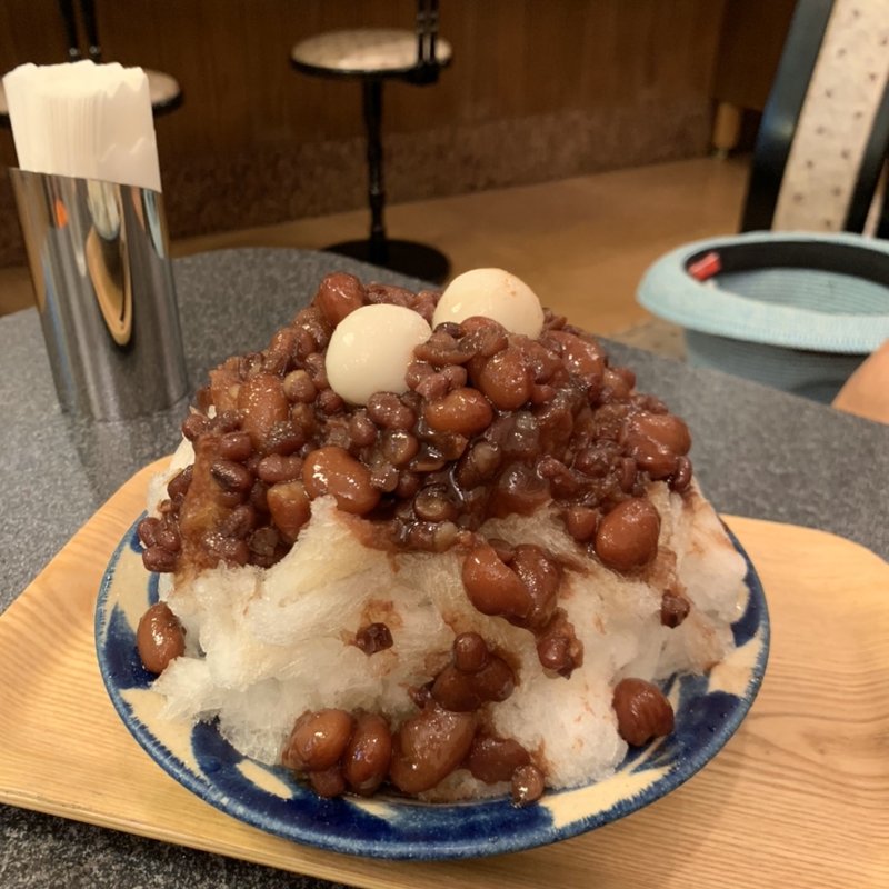 氷ぜんざい(音楽喫茶 門 （オンガクキッサ・モン）)