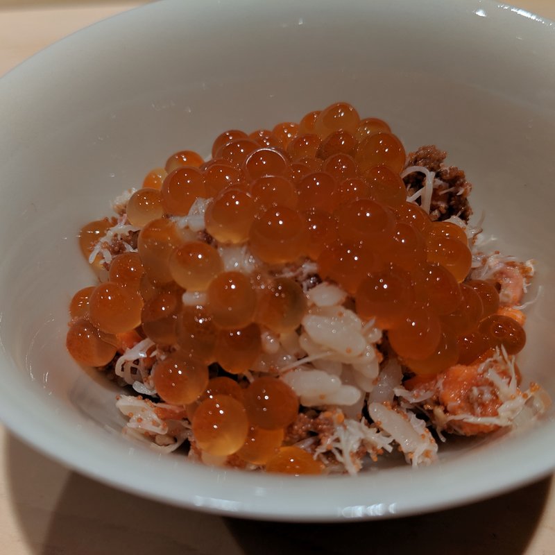 香箱蟹(鮨はしもと)