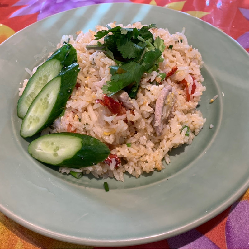 カオパットクン(エビ入りタイ式炒飯)(アユタヤ )