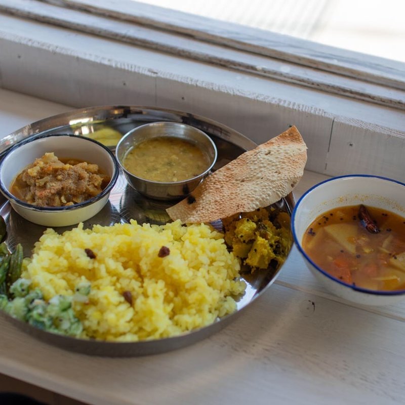 ベジタブルミールス(マドラスカフェ)