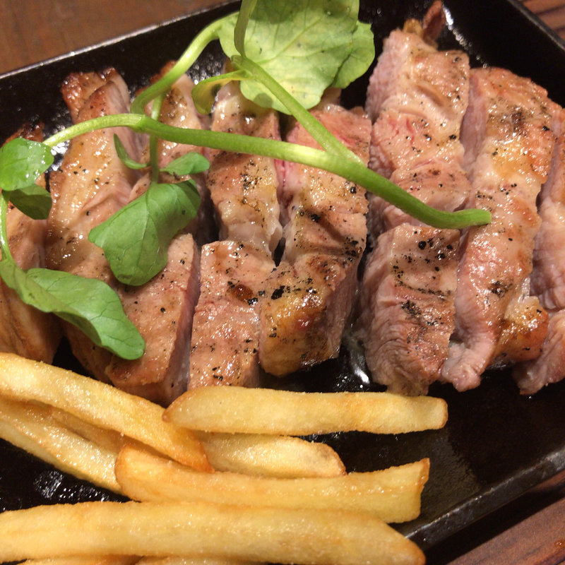 国産豚肩ロースのグリル(Plime SAMURAI's BBQ)