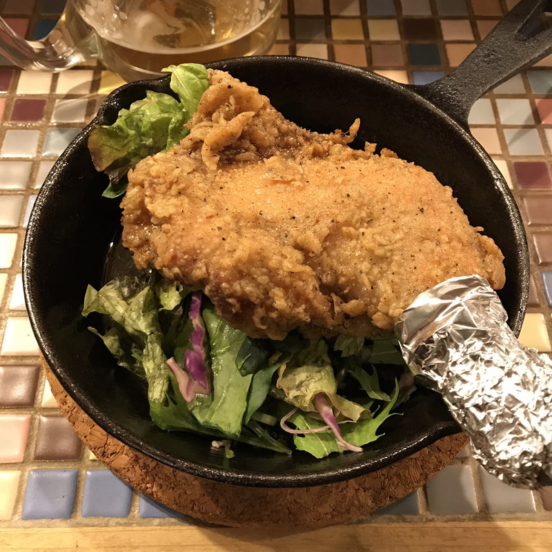 楽多のフライドチキン(らあめん ジャ(昼) | ご飯屋楽多(夜))