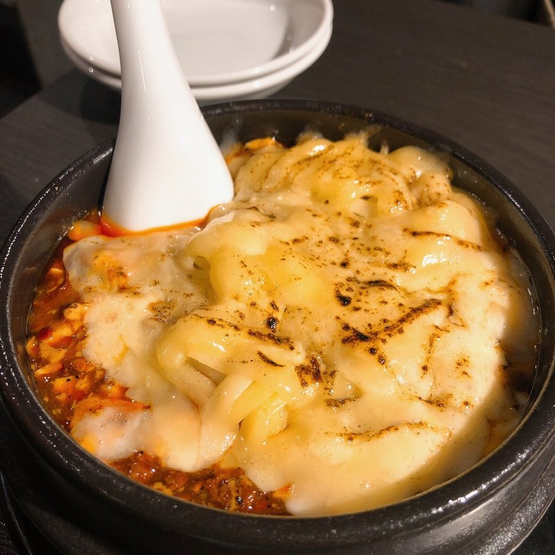 チーズ麻婆豆腐(中華料理 成都 高円寺本店)