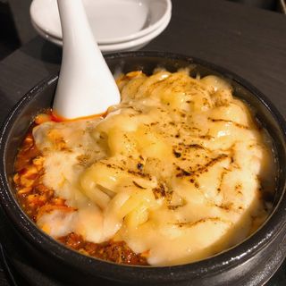 チーズ麻婆豆腐(中華料理 成都 高円寺本店)