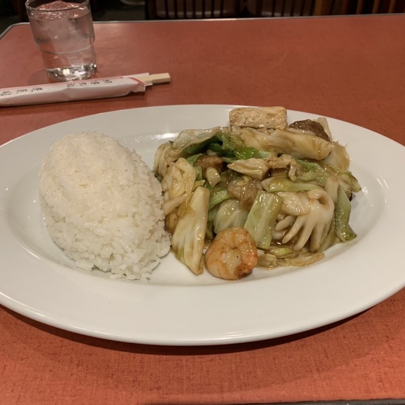 八宝菜飯(五目ウマニライス)(蓬莱閣)