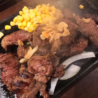 乱切りカットステーキ300g (いきなりステーキ愛知蒲郡店)