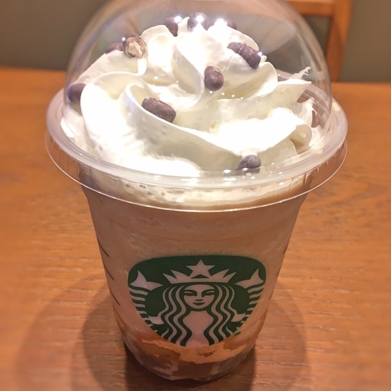 あずきなこ わらびもち 福 フラペチーノ(スターバックスコーヒー 福岡大濠公園店)