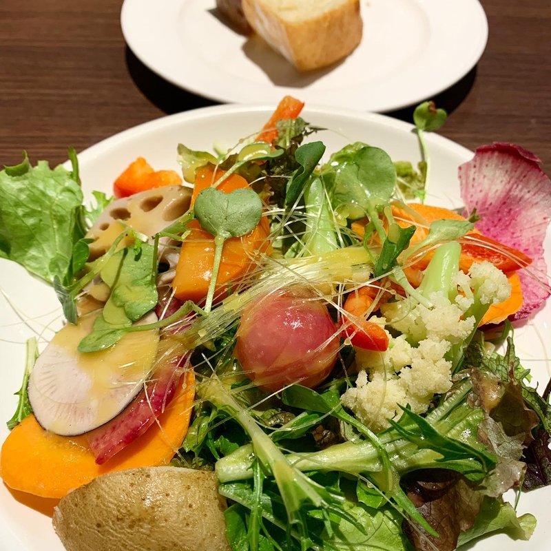 ランチサラダ(トラットリア クイント)