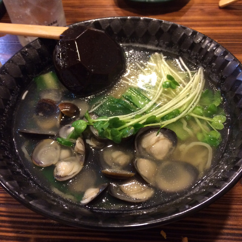 特製塩のしじみラーメン(しじみ庵)