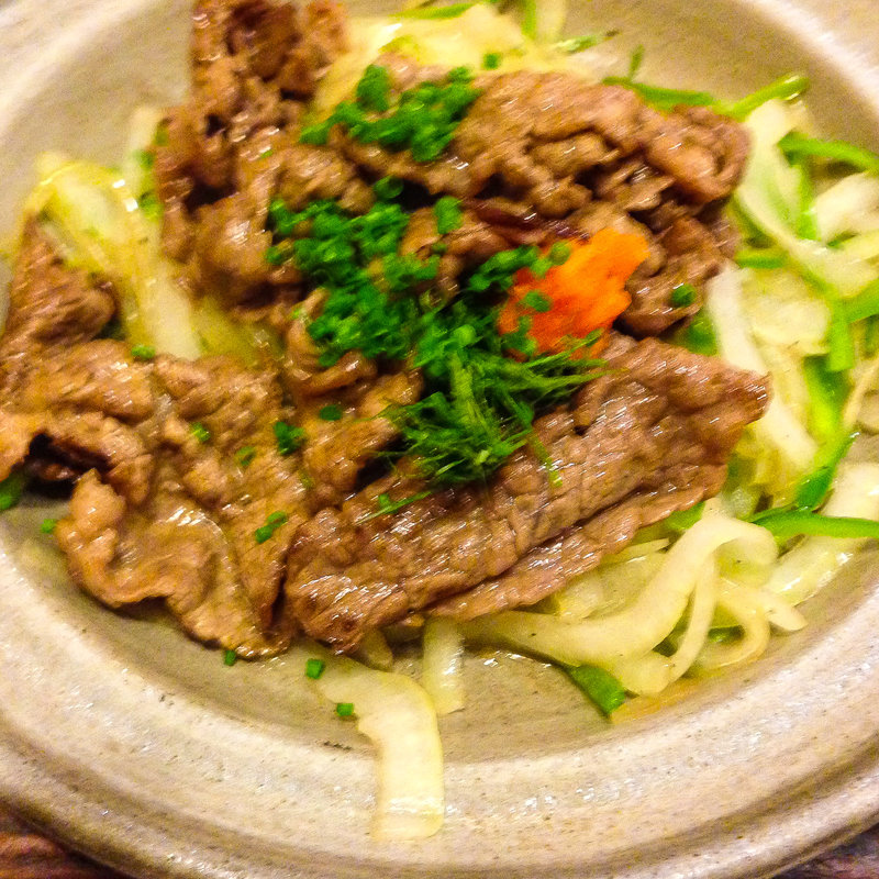 すき焼き定食(人形町今半 有楽町店)