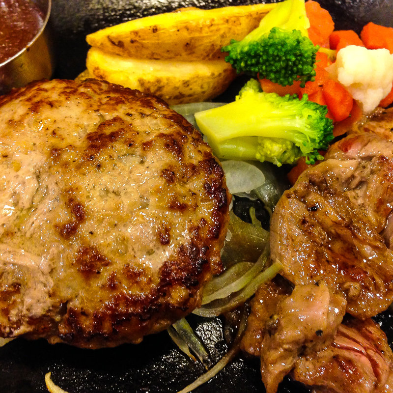 ハンバーグ＆カットステーキ(ビッグボーイ 練馬豊玉店)