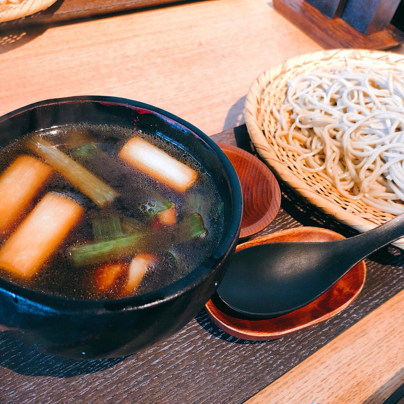 鴨せいろ(紫檀 手打ち蕎麦と焼き鳥)
