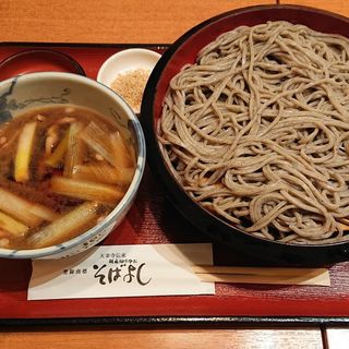 鴨つけ麺(そばよし あべの店)