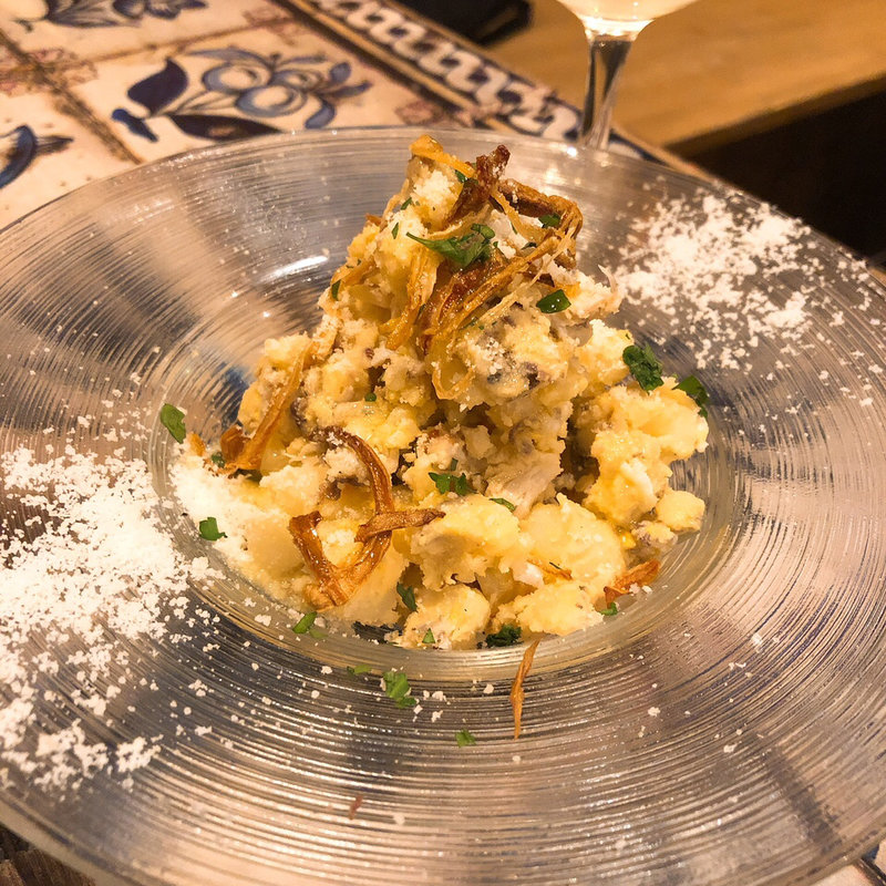 燻製サバのポテトサラダ(MACELLERIA di TAKEUCHI マチェレリーア ディ タケウチ)