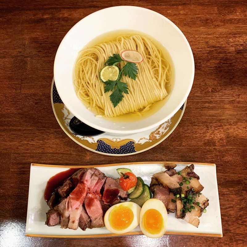 限定　猪とイベリコ豚のセレナーデ(海老丸らーめん)