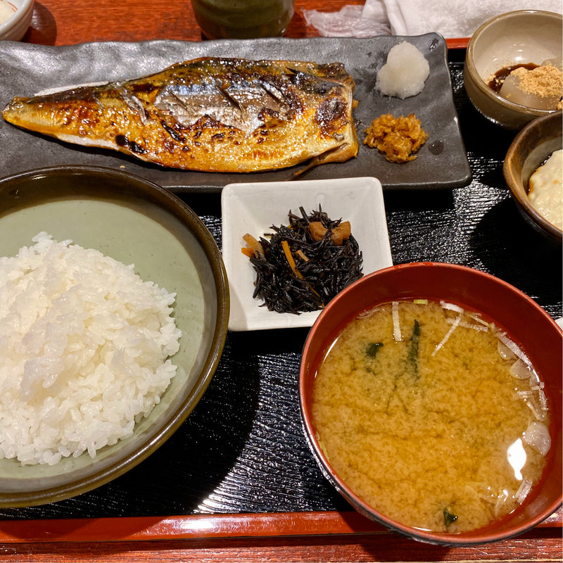 さばの味噌漬とごはん(近為 大丸東京店)
