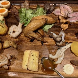 燻製盛り合わせ(スミヤキ エビス)