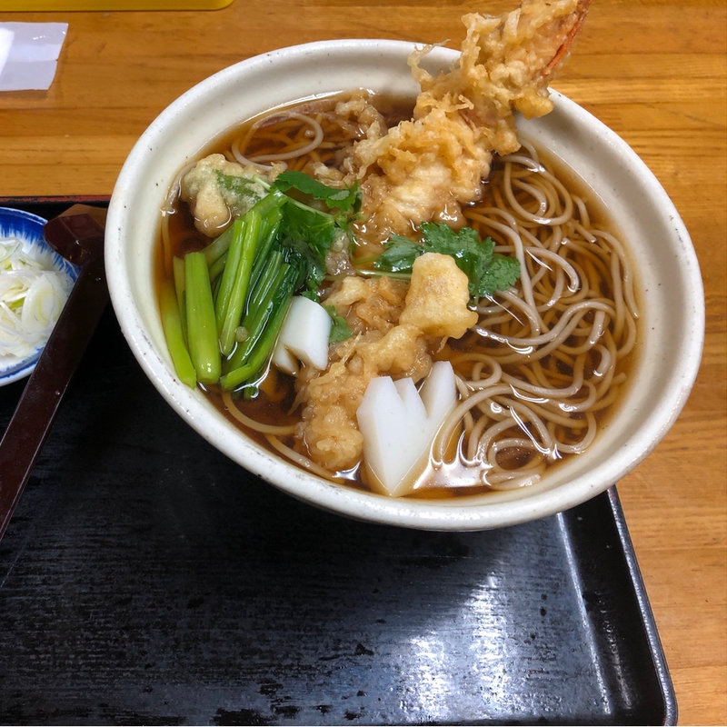 上　天ぷらそば(きそば 柏屋 （かしわや）)