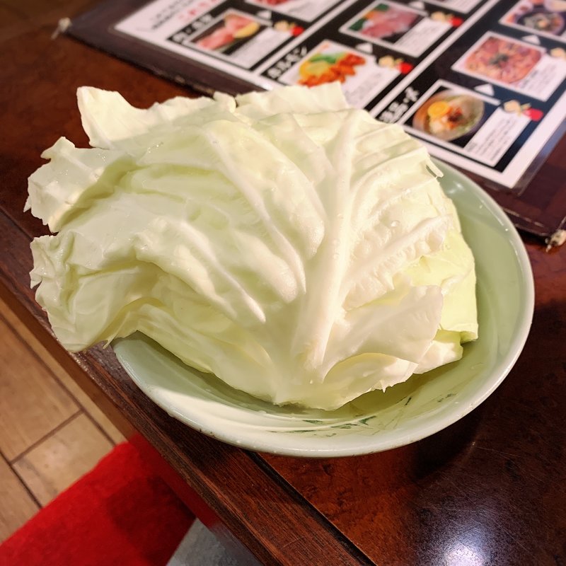 お通し(焼肉 白雲台 鶴橋駅前店 （ハクウンダイ）)
