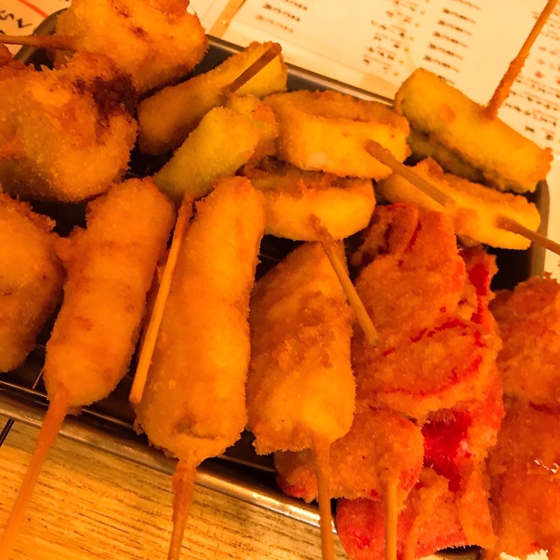 串揚げ(串揚げじゅらく 上野店)