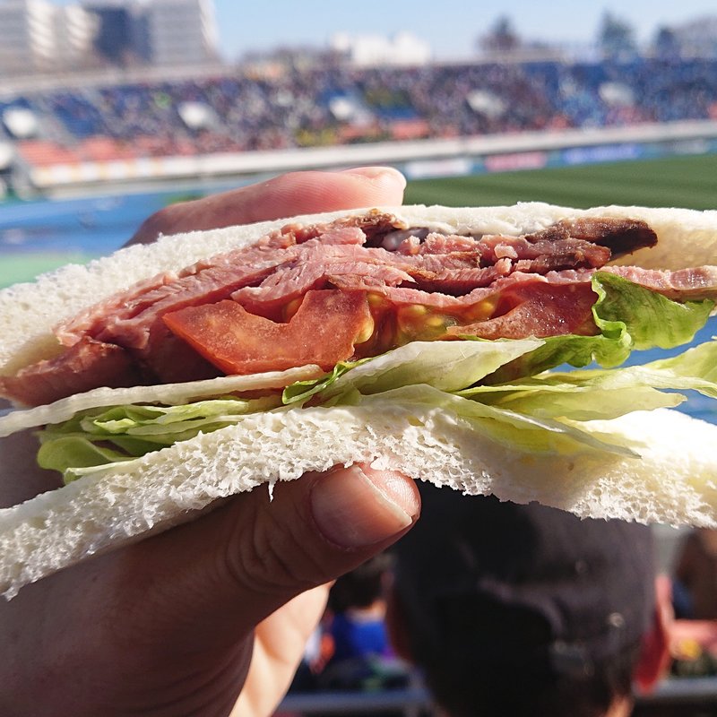 ローストビーフサンド(サンドイッチハウスメルヘン 武蔵小杉東急フードショースライス店)