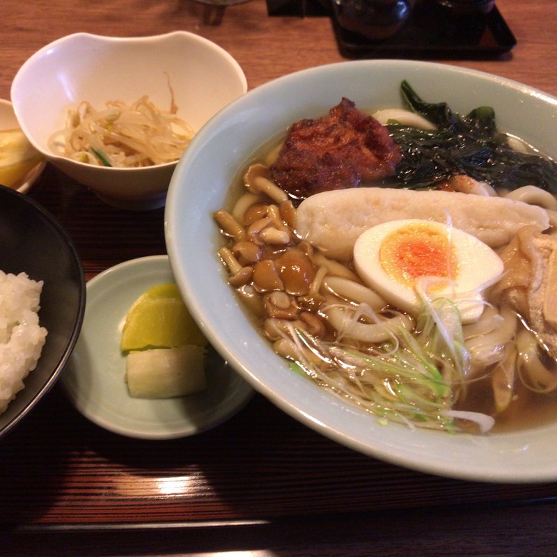 ちゃんこうどん定食(宮登 （みやのぼり）)