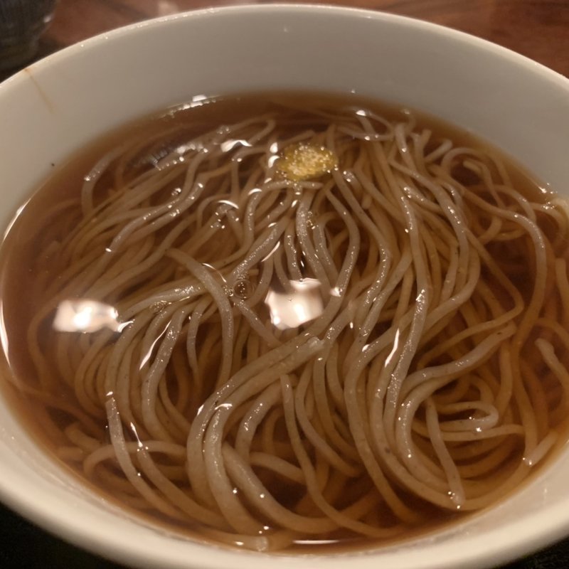 かけそば(段葛 こ寿々)