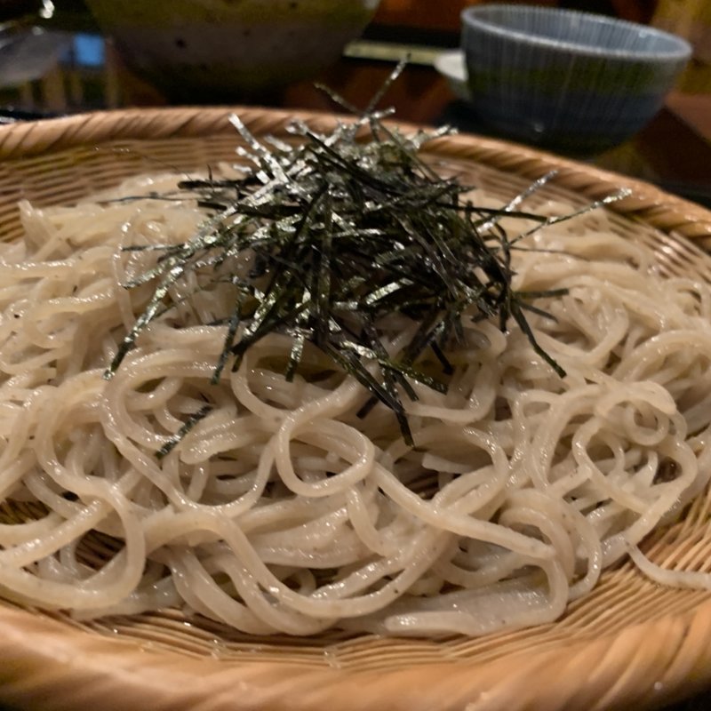 ざるそば(段葛 こ寿々)