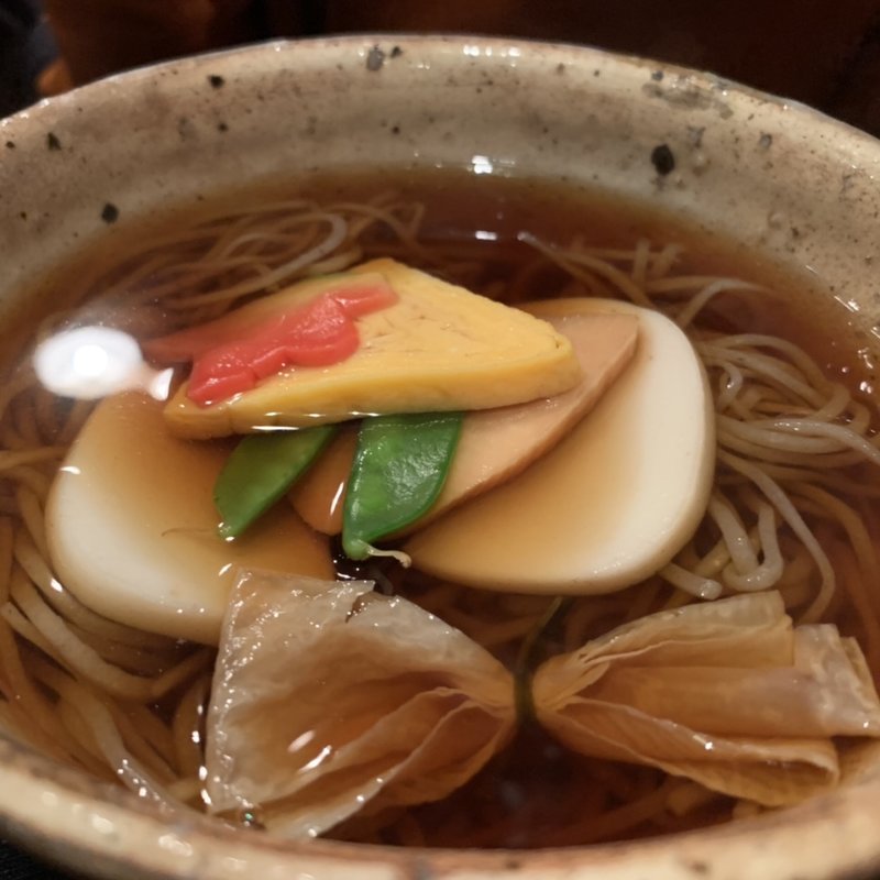 おかめそば(段葛 こ寿々)