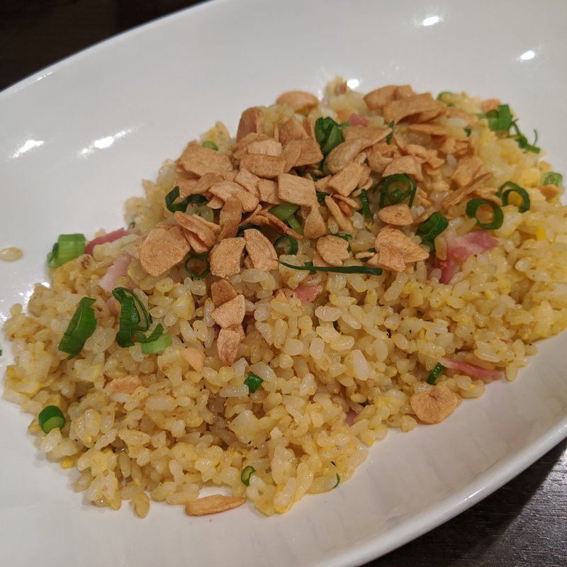 ガーリックチャーハン茶漬け(酒と料理 戸塚駅横研究所)