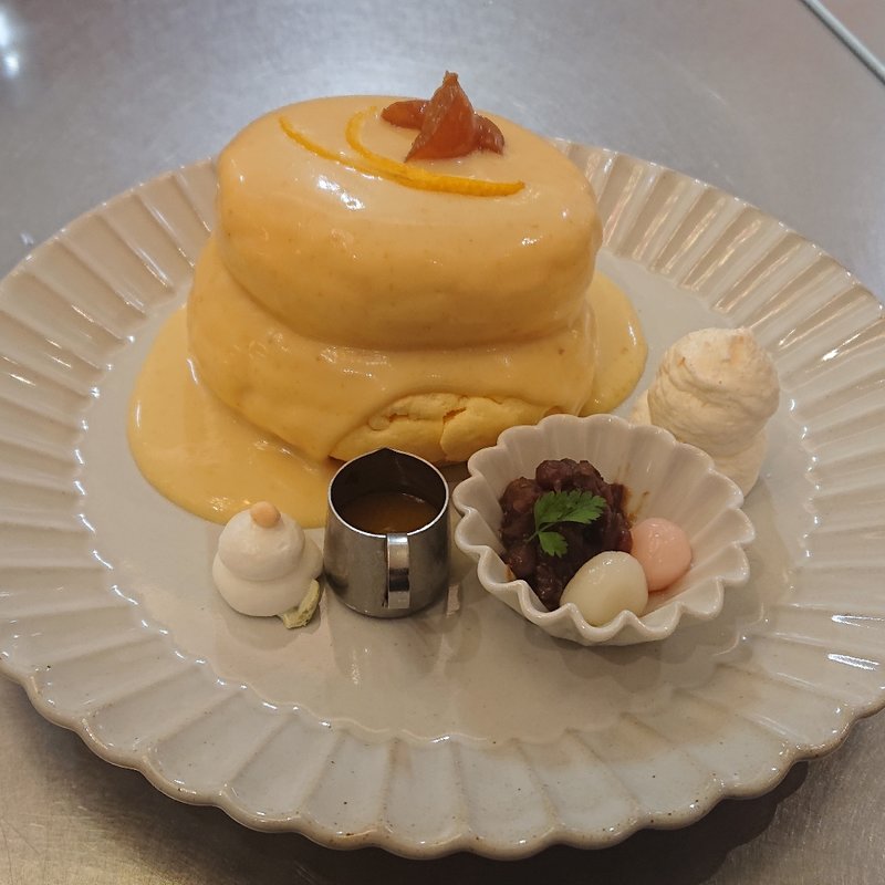 きんかんとゆず(レインボーパンケーキ 西武池袋店)