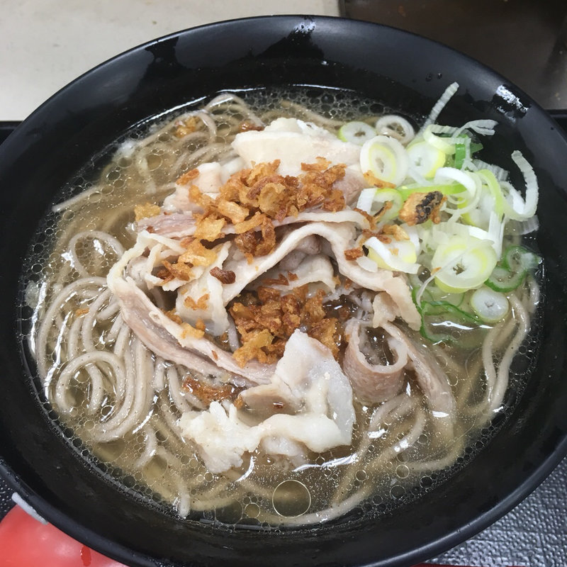 肉骨茶そば(名代 富士そば 上野広小路店 )