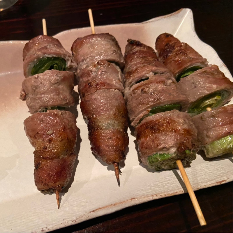 レタス巻き(やき鳥 枡家 （ますや）)