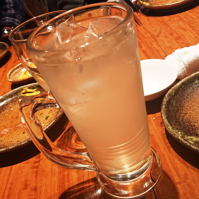 ゆずみつサワー(ふじとはち 銀座店)