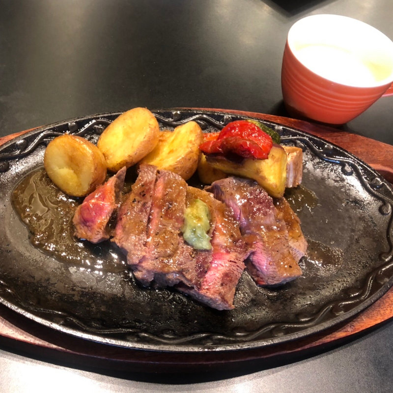 150gステーキ　セット(MITSUKE KITCHEN ららぽーとEXPOCITY店)