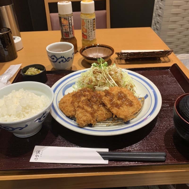 ヒレかつ定食(浜勝 アリオ鷲宮店 （ハマカツ）)