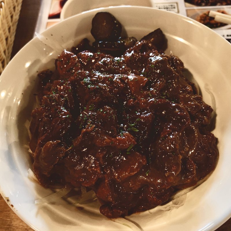 馬焼き丼(馬肉バル 跳ね馬 )