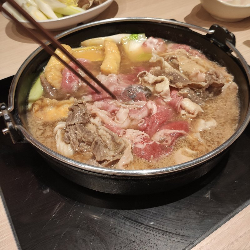 牛すき焼(牛しゃぶ牛すき食べ放題 但馬屋)