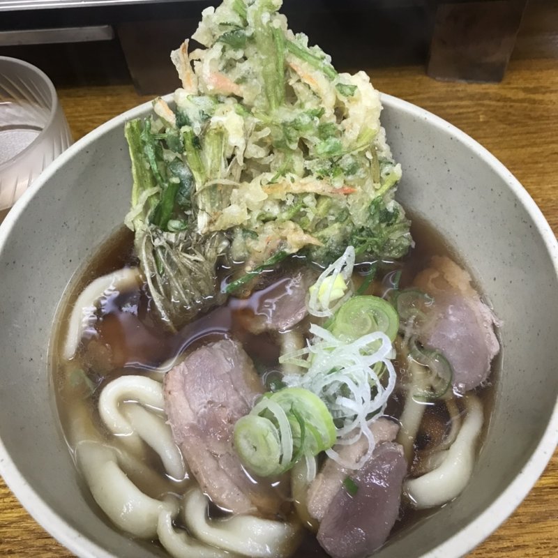 鴨うどん(笠置そば 西荻窪店)
