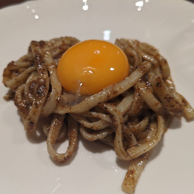 煮干バターのパスタ(ELLAS)