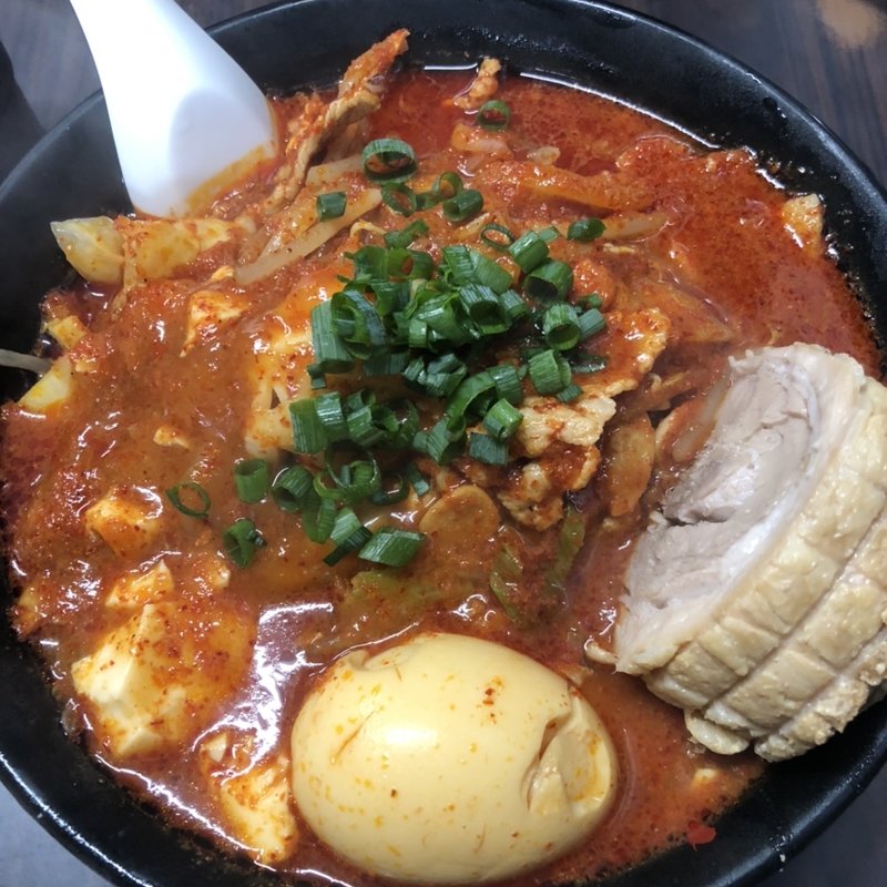 五目麻婆麺(元祖旨辛タンメン　荒木屋)