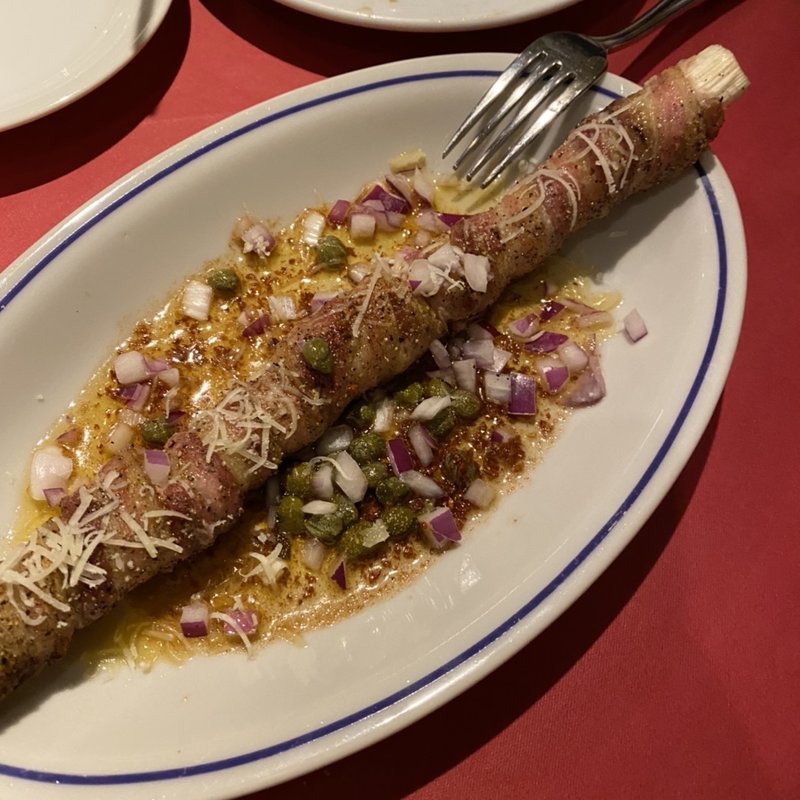 長ネギの豚バラ巻き(パレルモ 赤坂店)