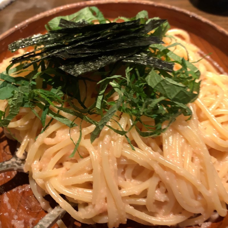 本日のパスタ(ぴえもん)