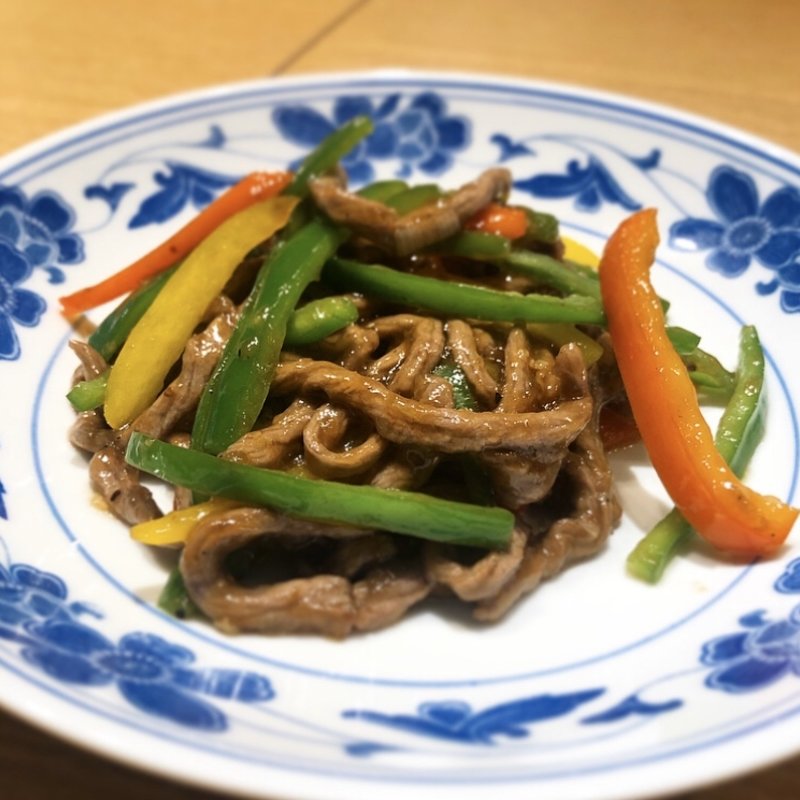 青椒肉絲(秋華)
