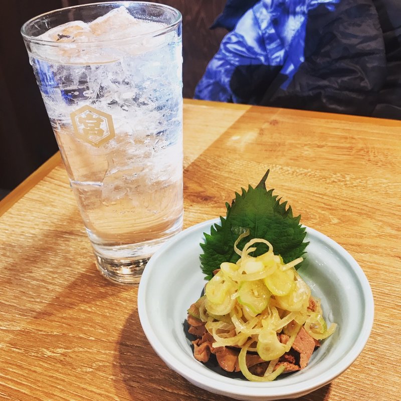 葱レバー(肉汁餃子製作所 ダンダダン酒場 狛江店)