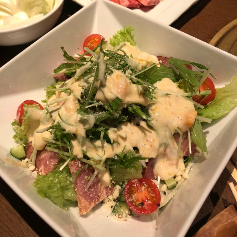 ごろごろチーズのシーザーサラダ(じゃんじゃか 鳴門店 )