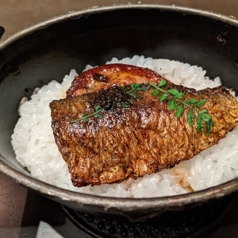 イワシとフォアグラのストゥブ御飯(Sincere)