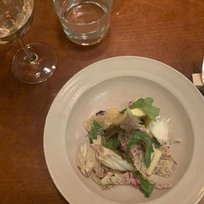 旬の八朔とリンゴのサラダ(uguisu)