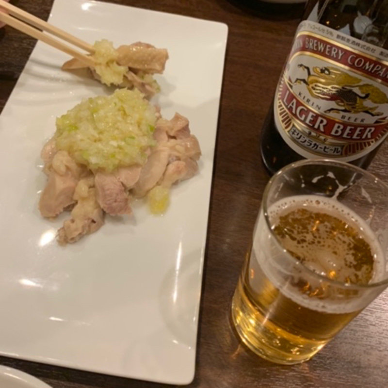 よだれ鶏(中華遠藤)