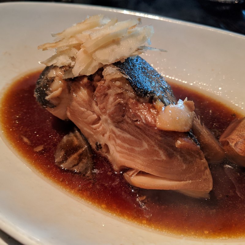 ギンダラ煮付け(千住魚河岸酒場 しずく)